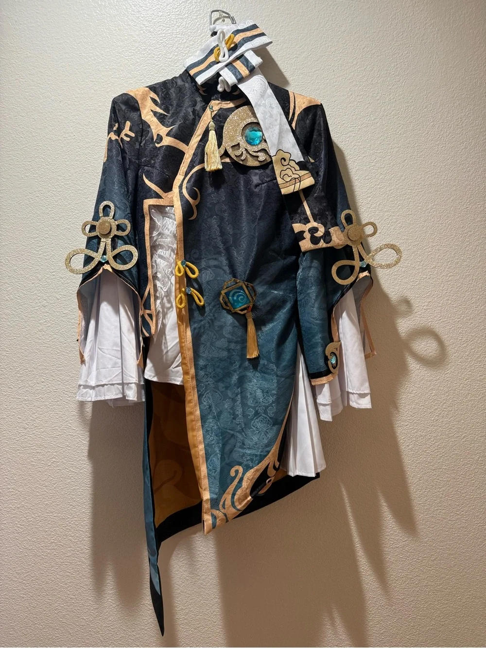 Genshin Impact Xingqiu Cosplay Costume 7  Pieces